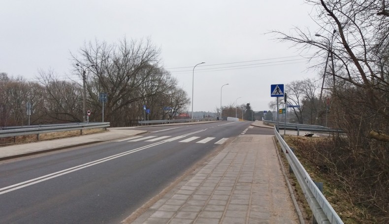 Skrzyżowanie ulic Wybickiego i Obrońców Westerplatte w Augustowie, fot, Marta Sołtys
